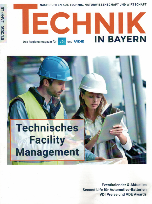 Titelblatt_Regionalmagazin Technik in Bayern_Jan, Feb. 2020